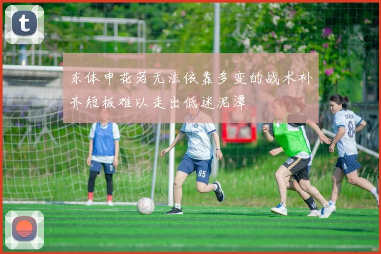 东体申花若无法依靠多变的战术补齐短板难以走出低迷泥潭